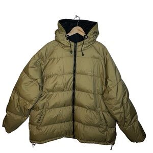 SPIEWAK Golden Fleece Down Puffer Coat Khaki Tan Size XXL 2 Piece Set